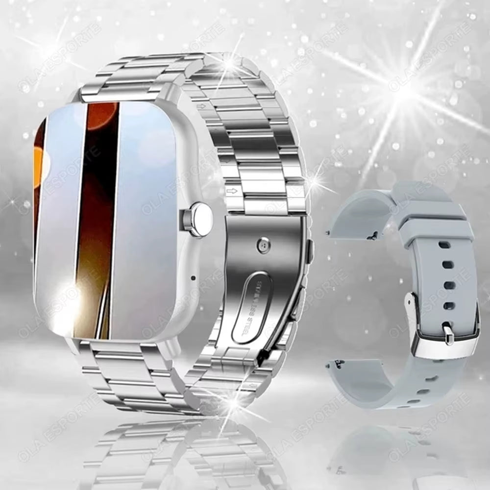 For Xiaomi Smart Watch Women Men Lady Gift Sport Fitness Watches Heart Rate Monitor Waterproof Smartwatch for Phones Android IOS