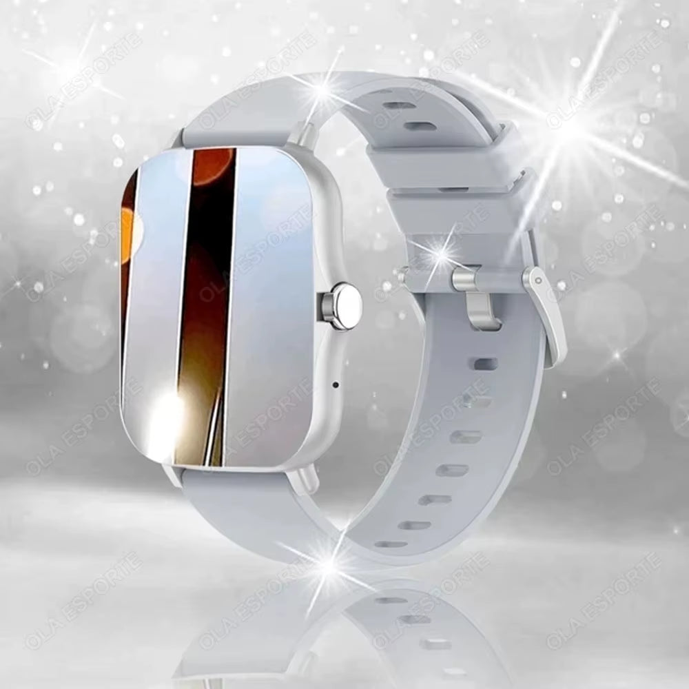 For Xiaomi Smart Watch Women Men Lady Gift Sport Fitness Watches Heart Rate Monitor Waterproof Smartwatch for Phones Android IOS