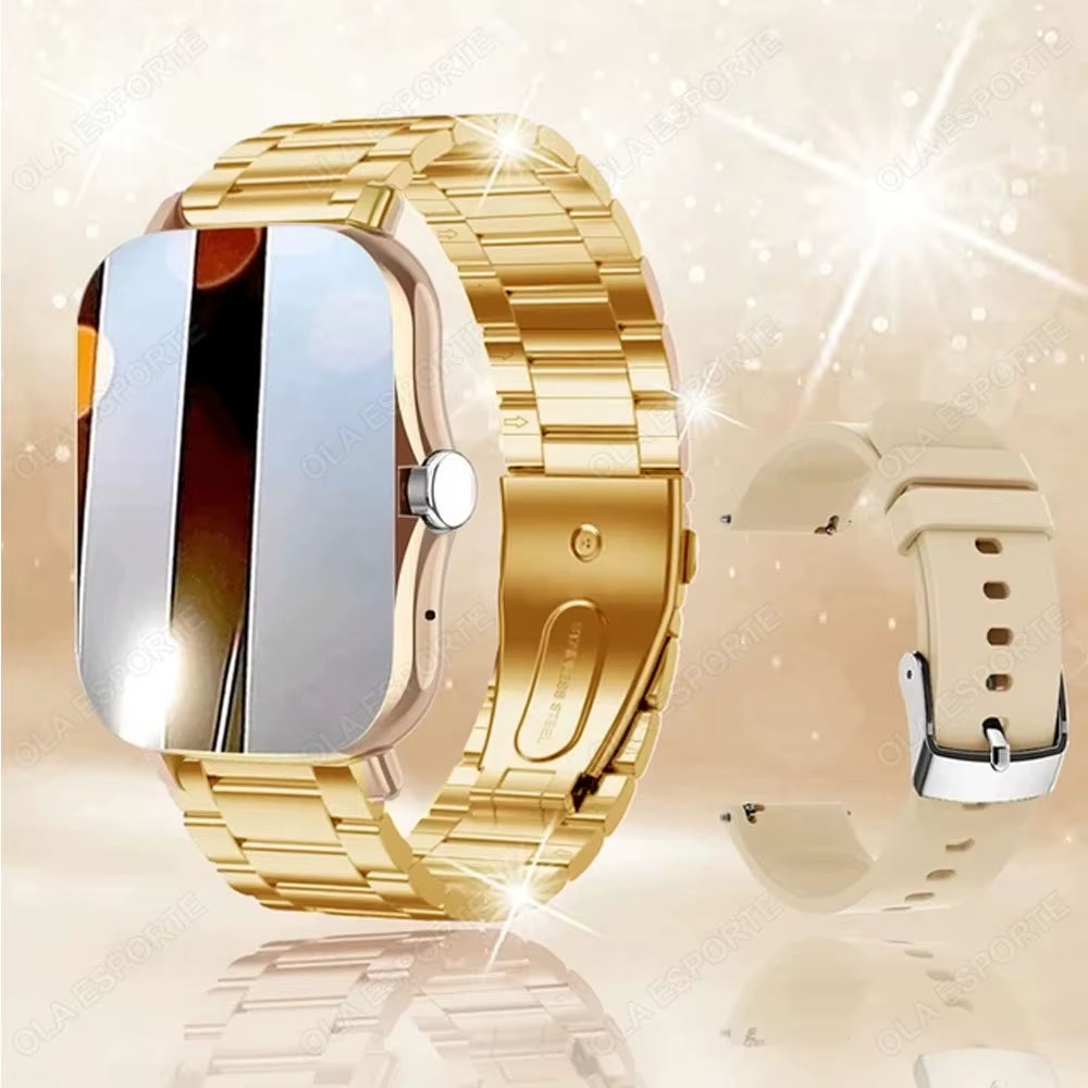 For Xiaomi Smart Watch Women Men Lady Gift Sport Fitness Watches Heart Rate Monitor Waterproof Smartwatch for Phones Android IOS