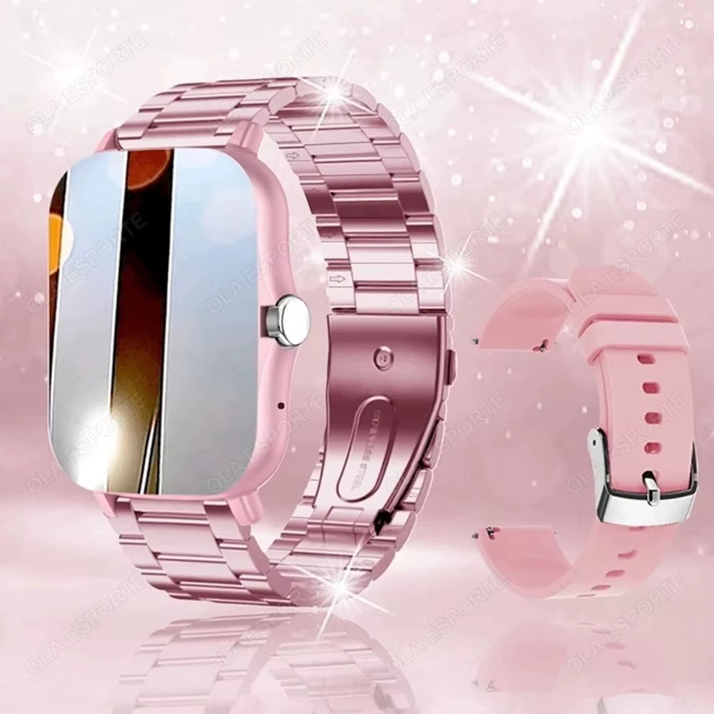 For Xiaomi Smart Watch Women Men Lady Gift Sport Fitness Watches Heart Rate Monitor Waterproof Smartwatch for Phones Android IOS