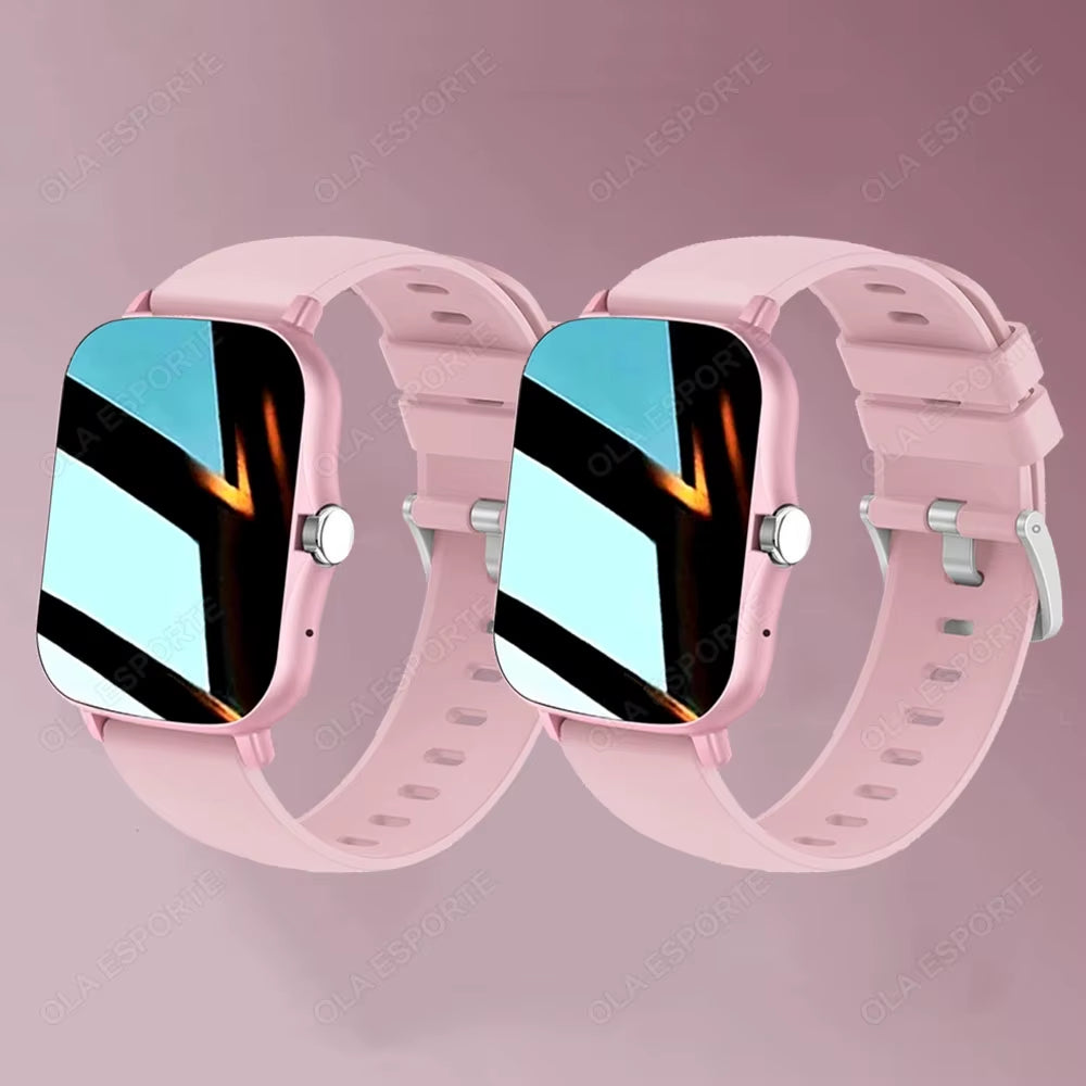 For Xiaomi Smart Watch Women Men Lady Gift Sport Fitness Watches Heart Rate Monitor Waterproof Smartwatch for Phones Android IOS