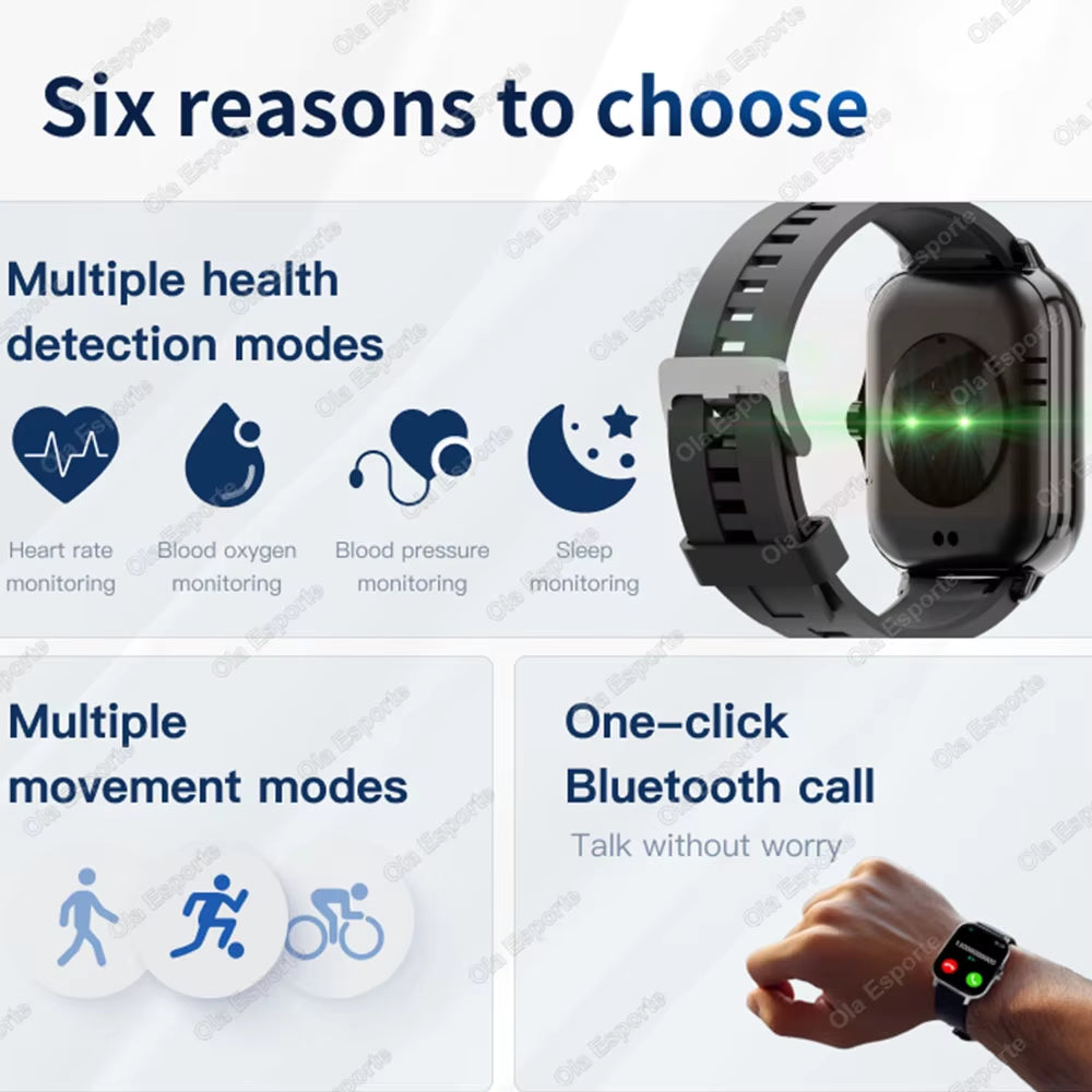 For Xiaomi Smart Watch Women Men Lady Gift Sport Fitness Watches Heart Rate Monitor Waterproof Smartwatch for Phones Android IOS