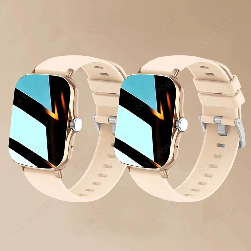 For Xiaomi Smart Watch Women Men Lady Gift Sport Fitness Watches Heart Rate Monitor Waterproof Smartwatch for Phones Android IOS