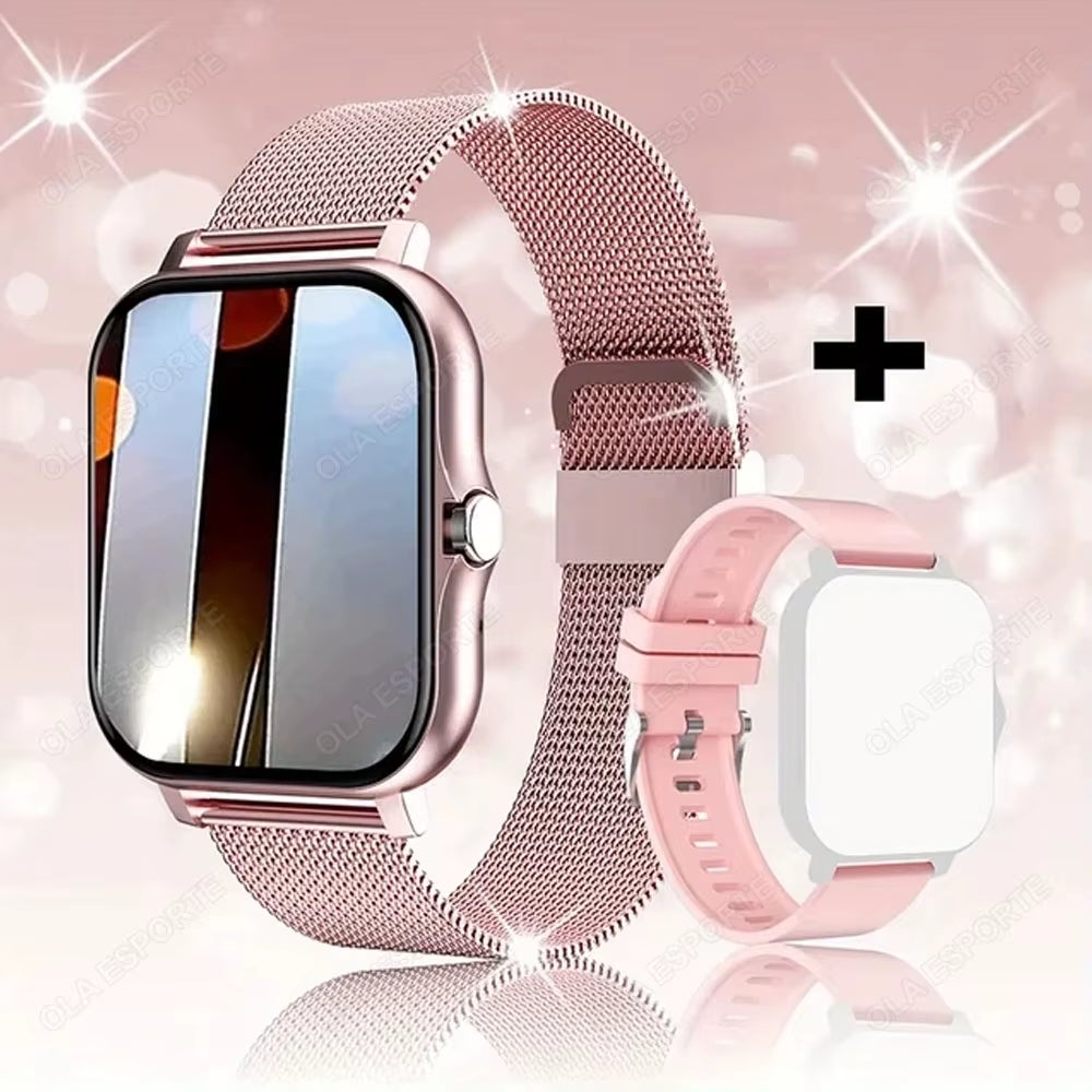 For Xiaomi Smart Watch Women Men Lady Gift Sport Fitness Watches Heart Rate Monitor Waterproof Smartwatch for Phones Android IOS